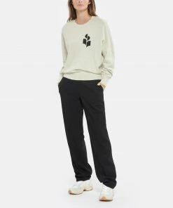 ISABEL MARANT ÉTOILE Pull Marisans Coton Gris Clair -Boutique MAJESTIC FILATURES unnamed file 299