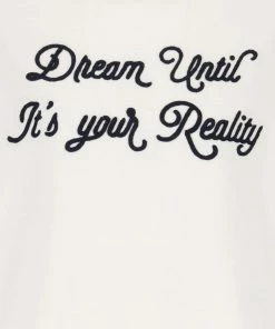 Alternative view of GOLDEN GOOSE Tee-shirt Journey Regular Coton Écru