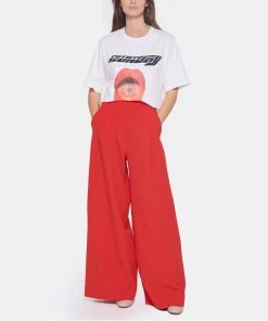 ROTATE Tee-shirt Lips Coton Blanc, Capsule Sunday 11 ROTATE Tee-shirt Lips Coton Blanc, Capsule Sunday -Boutique MAJESTIC FILATURES unnamed file 3002