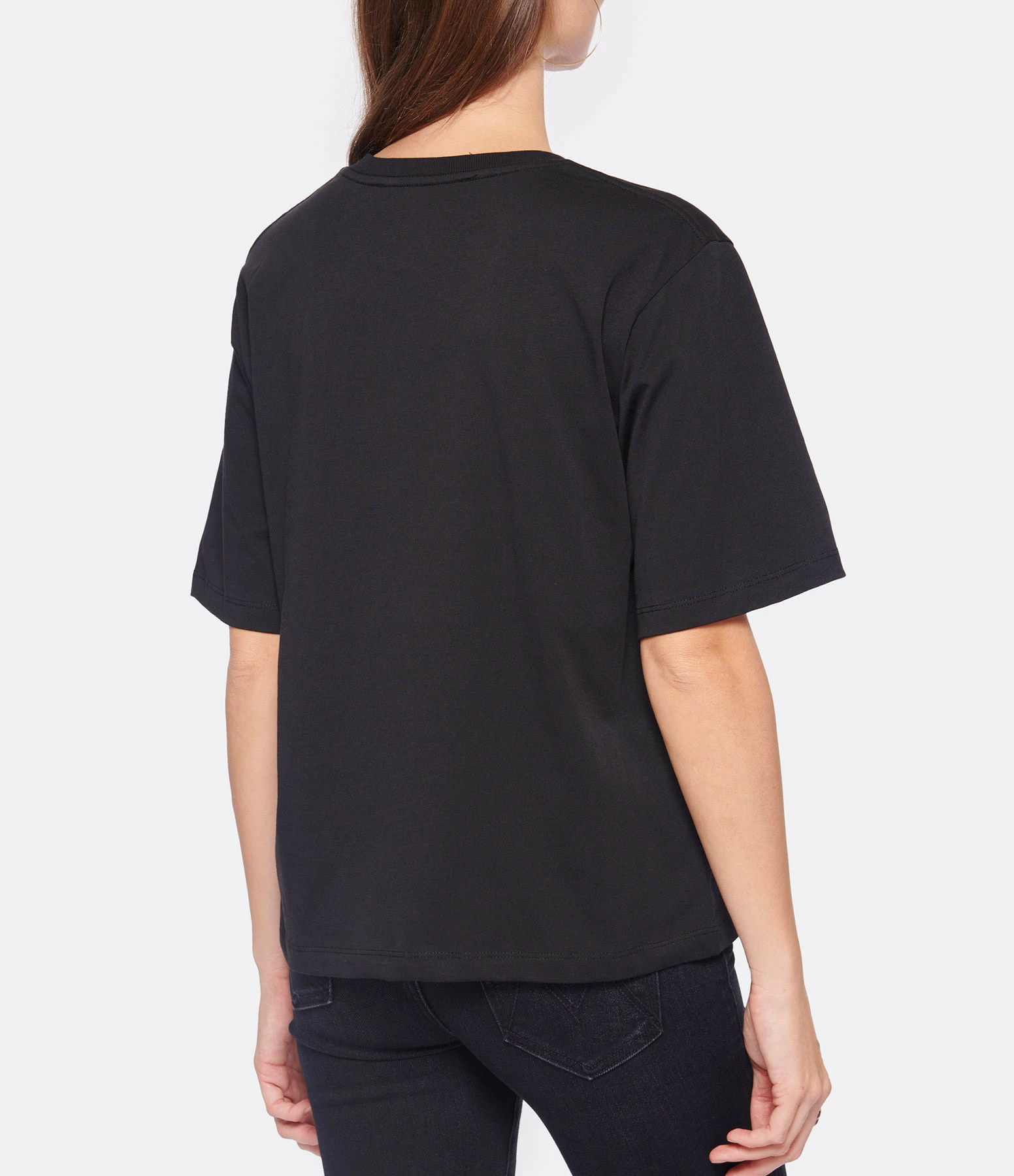 ROTATE Tee-shirt Lips Coton Noir, Capsule Sunday 6 ROTATE Tee-shirt Lips Coton Noir, Capsule Sunday – Image 4