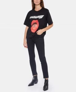 ROTATE Tee-shirt Lips Coton Noir, Capsule Sunday 11 ROTATE Tee-shirt Lips Coton Noir, Capsule Sunday -Boutique MAJESTIC FILATURES unnamed file 3030