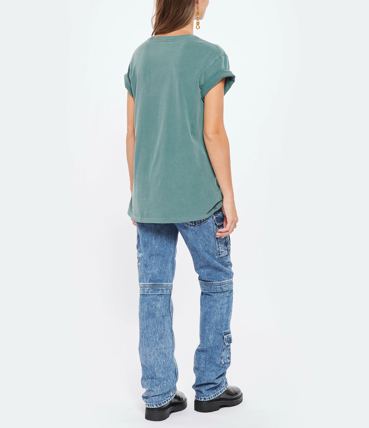 NEWTONE Tee-shirt Trucker Juice Coton Vert Forest 6 NEWTONE Tee-shirt Trucker Juice Coton Vert Forest – Image 4