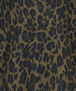 MAJESTIC FILATURES Tee-shirt Col V Coton Léopard Camel -Boutique MAJESTIC FILATURES unnamed file 3073