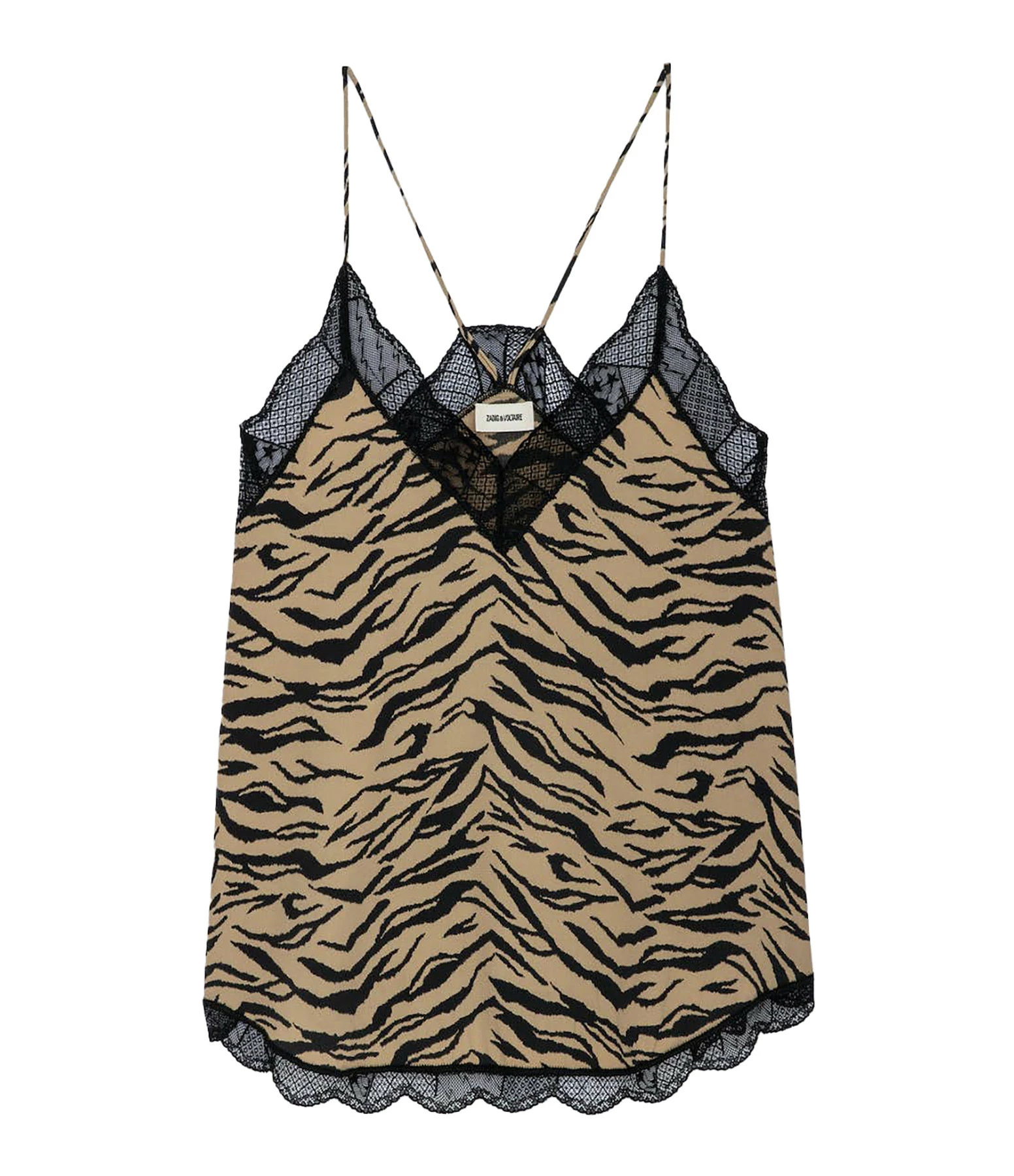 ZADIG & VOLTAIRE Caraco Christy Tigre Naturel 3 ZADIG & VOLTAIRE Caraco Christy Tigre Naturel