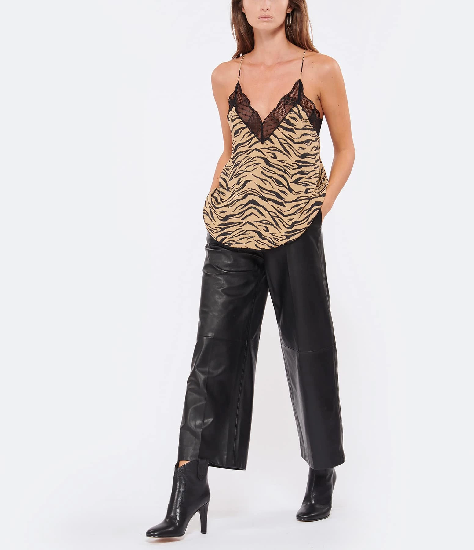ZADIG & VOLTAIRE Caraco Christy Tigre Naturel 5 ZADIG & VOLTAIRE Caraco Christy Tigre Naturel – Image 3