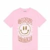 GANNI Tee-shirt Smiley Coton Organique Lilac Sachet 2 GANNI Tee-shirt Smiley Coton Organique Lilac Sachet -Boutique MAJESTIC FILATURES unnamed file 3088