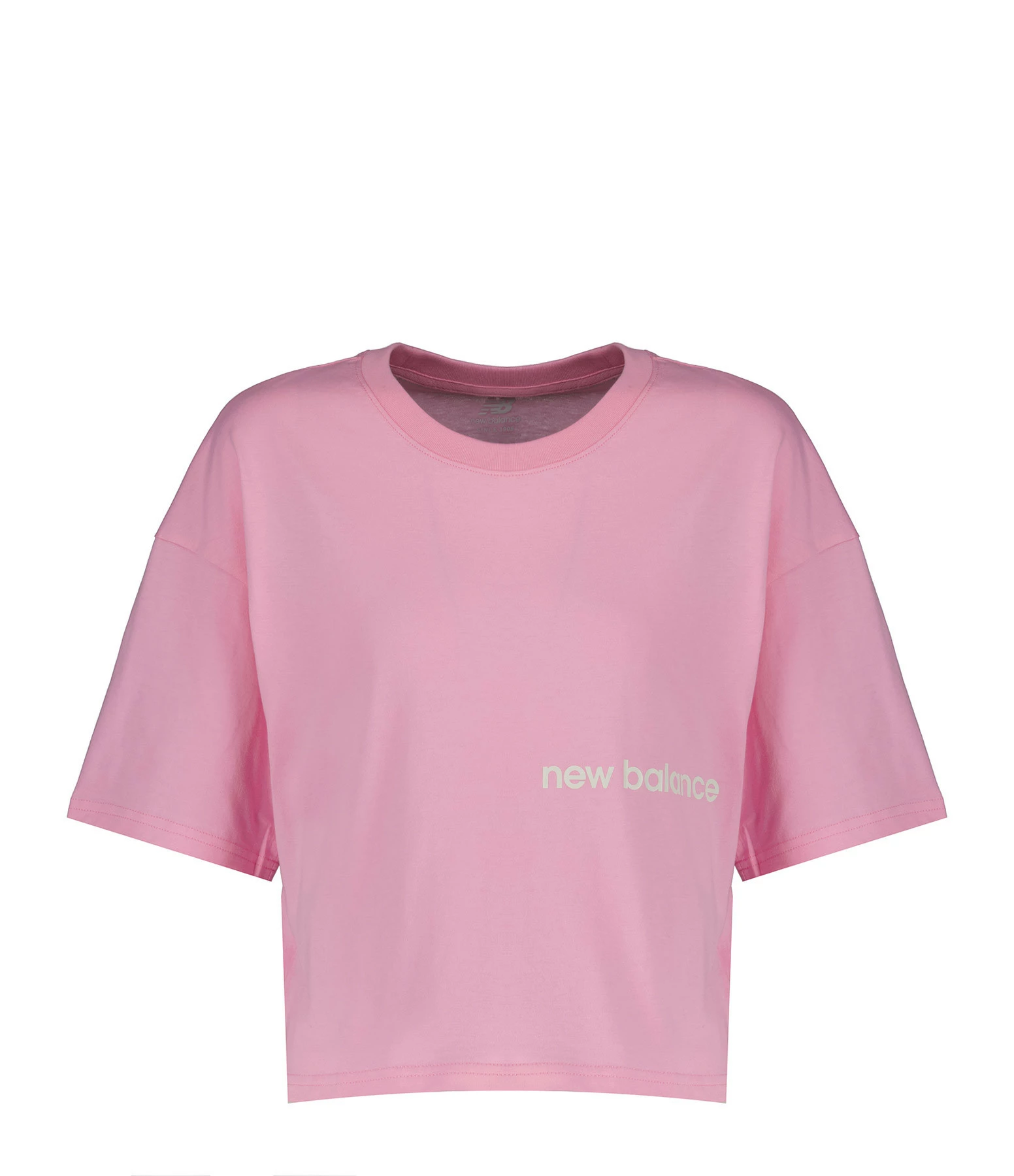 NEW BALANCE Tee-shirt NB Essentials Graphic Coton Orbit Pink 3 NEW BALANCE Tee-shirt NB Essentials Graphic Coton Orbit Pink