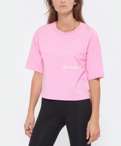 NEW BALANCE Tee-shirt NB Essentials Graphic Coton Orbit Pink 9 NEW BALANCE Tee-shirt NB Essentials Graphic Coton Orbit Pink -Boutique MAJESTIC FILATURES unnamed file 3103