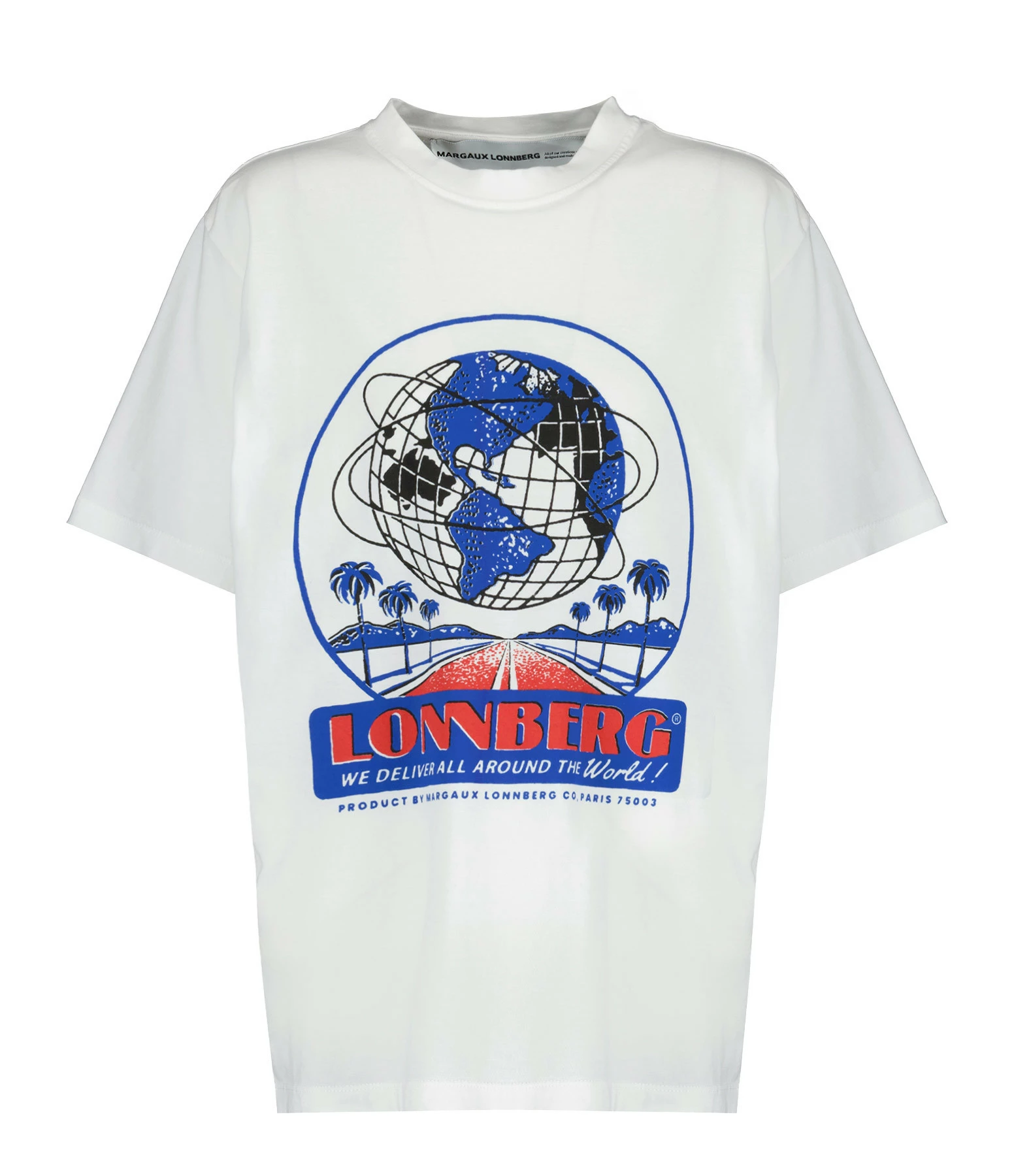 MARGAUX LONNBERG Tee-shirt Willis Coton Blanc 3 MARGAUX LONNBERG Tee-shirt Willis Coton Blanc