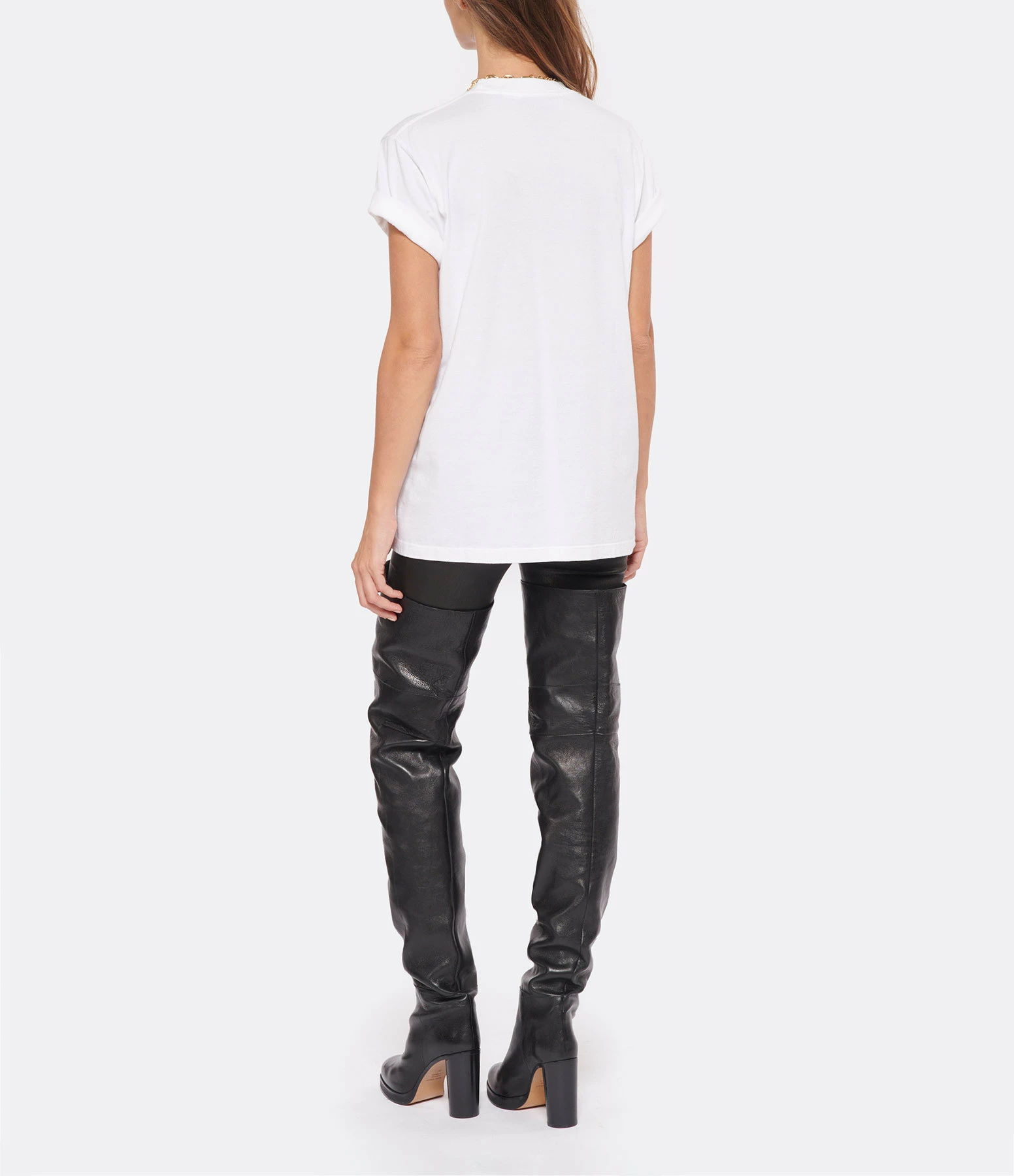 MARGAUX LONNBERG Tee-shirt Willis Coton Blanc 7 MARGAUX LONNBERG Tee-shirt Willis Coton Blanc – Image 5