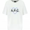A.P.C. Tee-shirt Amore Coton Blanc 2 A.P.C. Tee-shirt Amore Coton Blanc -Boutique MAJESTIC FILATURES unnamed file 3122