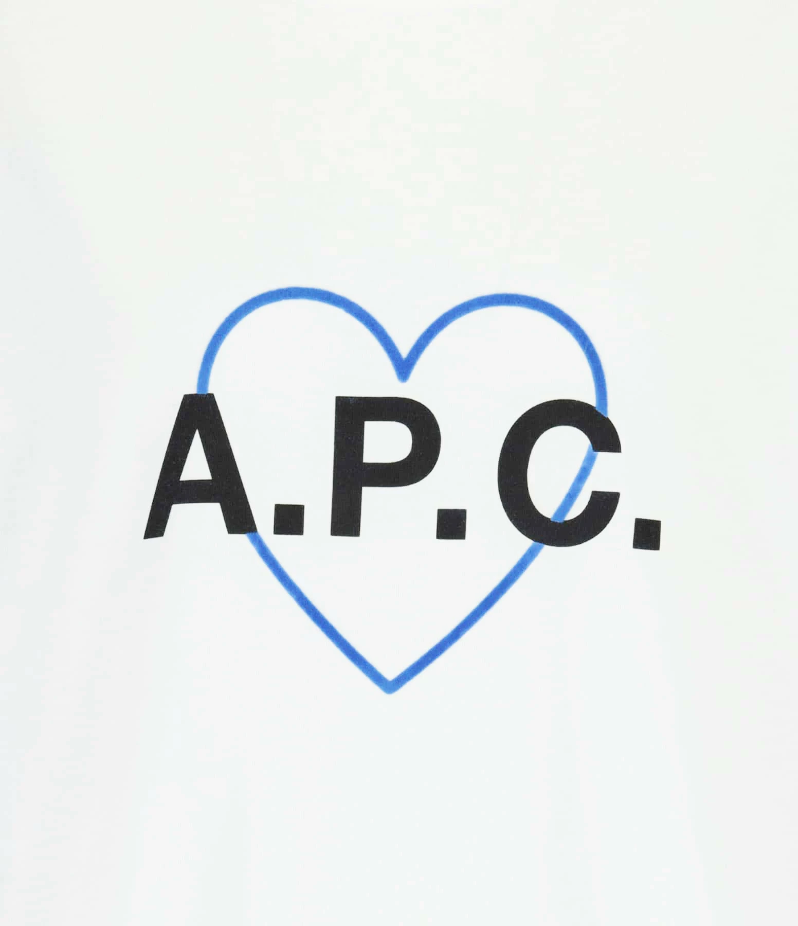 A.P.C. Tee-shirt Amore Coton Blanc 4 A.P.C. Tee-shirt Amore Coton Blanc – Image 2