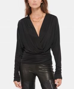 ISABEL MARANT Top Julissa Soie Noir -Boutique MAJESTIC FILATURES unnamed file 3134