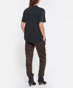 MARGAUX LONNBERG Tee-shirt Willis Coton Noir -Boutique MAJESTIC FILATURES unnamed file 3141