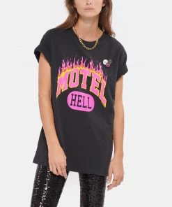 NEWTONE Tee-shirt Trucker Motel Coton Night -Boutique MAJESTIC FILATURES unnamed file 3143