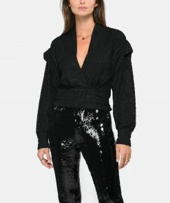 IRO Top Chikuti Noir -Boutique MAJESTIC FILATURES unnamed file 3155