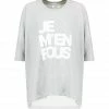 ZADIG & VOLTAIRE Tee-shirt Portland JMF Coton Gris Chiné -Boutique MAJESTIC FILATURES unnamed file 3168
