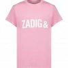 ZADIG & VOLTAIRE Tee-shirt Zoe Coton Rose Candy -Boutique MAJESTIC FILATURES unnamed file 3173