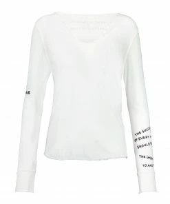 Tee-shirt Tunisien Coton Blanc, Collaboration Zadig & Voltaire X Band Of Sisters