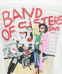 Tee-shirt Tunisien Coton Blanc, Collaboration Zadig & Voltaire X Band Of Sisters 12 Tee-shirt Tunisien Coton Blanc, Collaboration Zadig & Voltaire X Band Of Sisters -Boutique MAJESTIC FILATURES unnamed file 3183