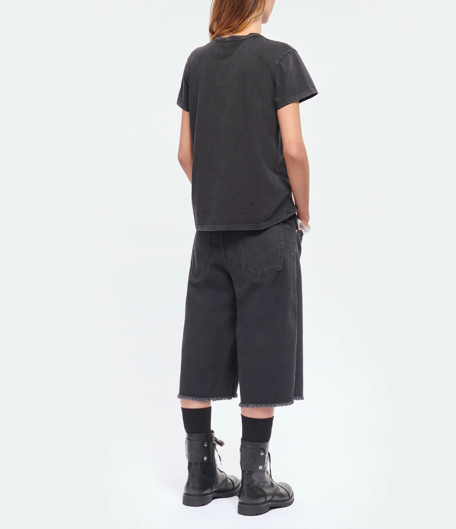 ZADIG & VOLTAIRE Tee-shirt Zoe JMF Coton Noir 7 ZADIG & VOLTAIRE Tee-shirt Zoe JMF Coton Noir – Image 5