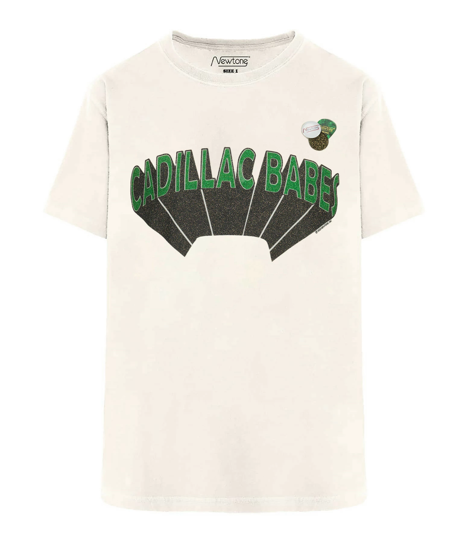 NEWTONE Tee-shirt Starlight Cadillac Coton Naturel 3 NEWTONE Tee-shirt Starlight Cadillac Coton Naturel