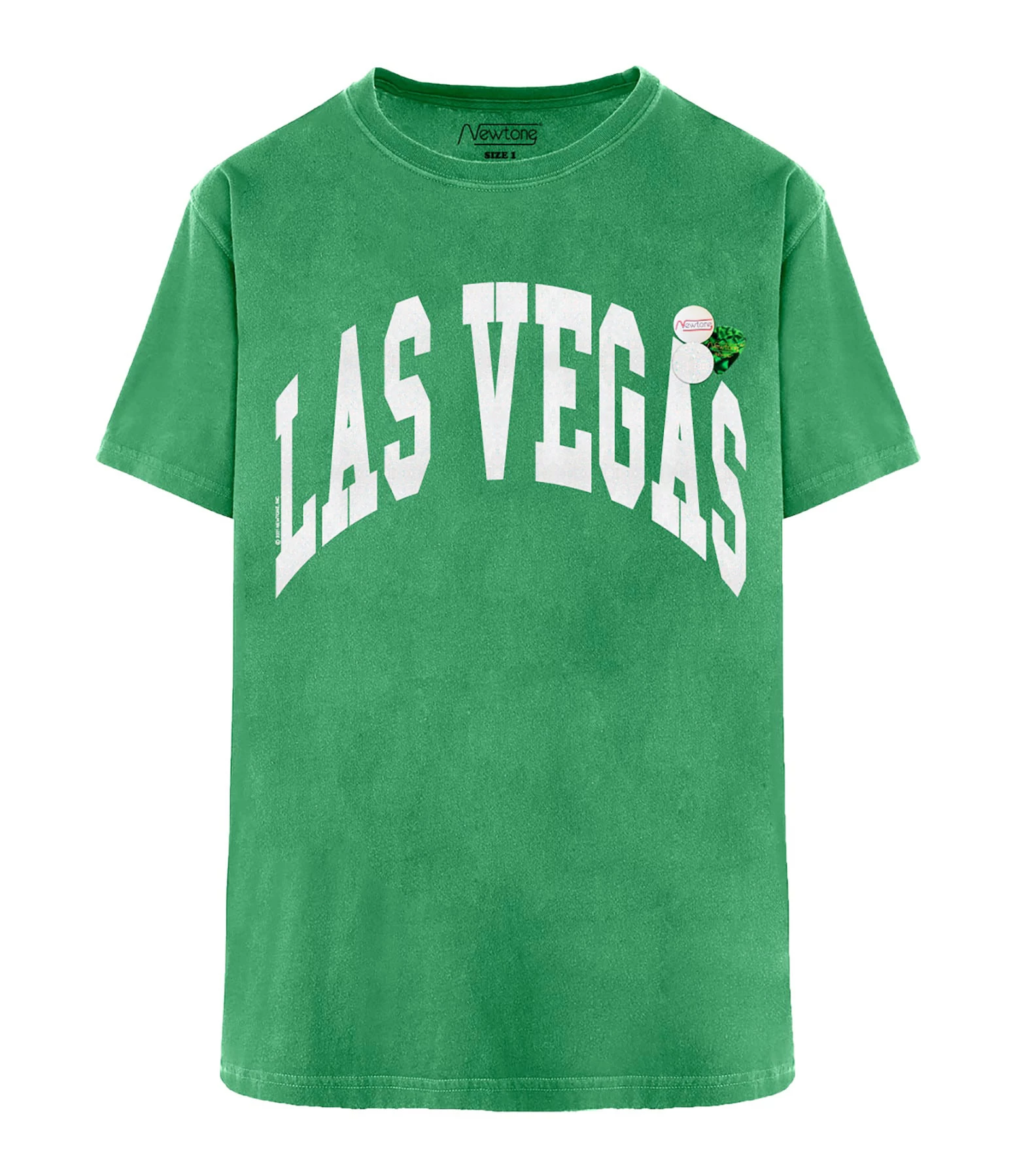NEWTONE Tee-shirt Trucker City Coton Vert Grass 3 NEWTONE Tee-shirt Trucker City Coton Vert Grass