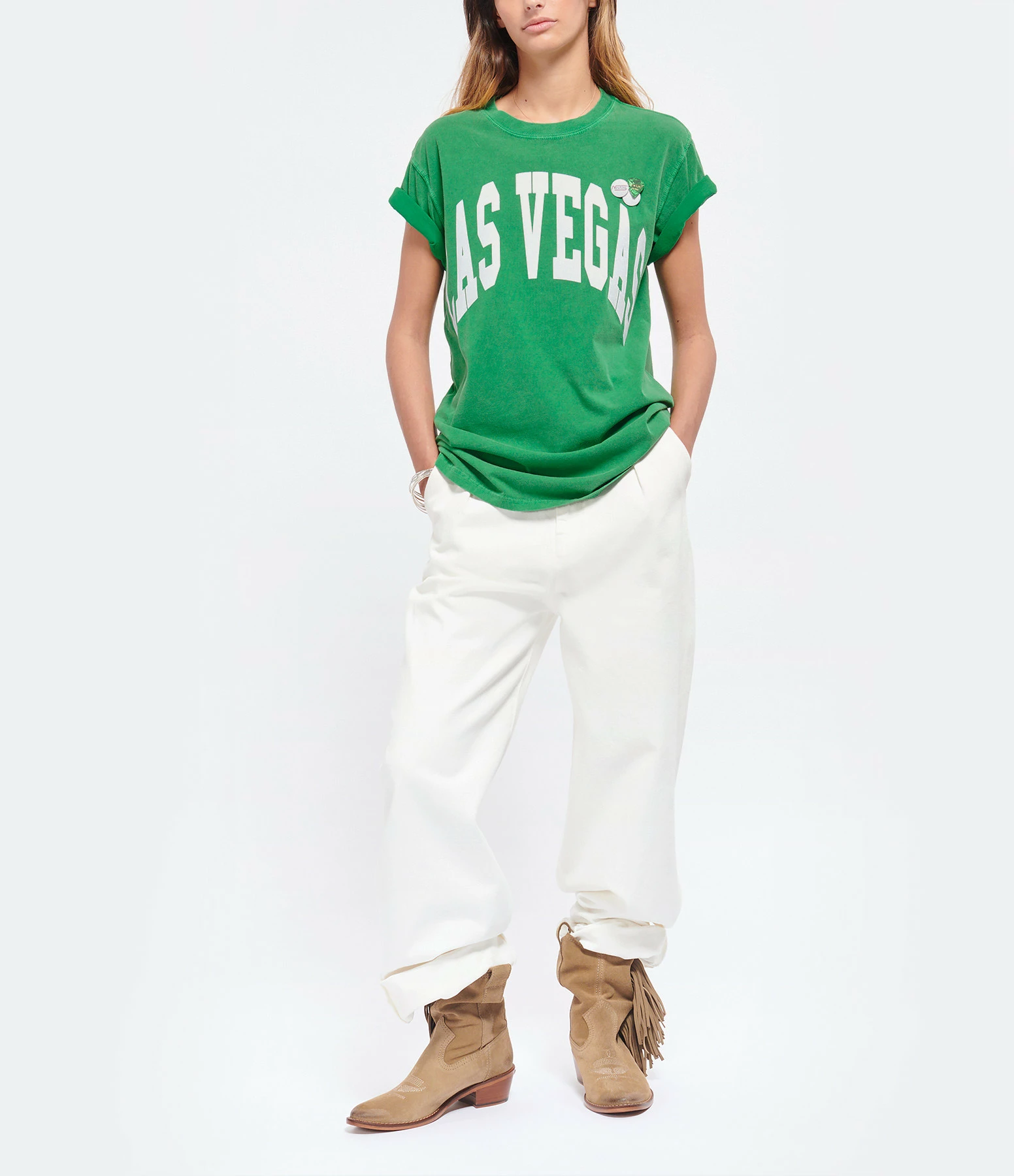 NEWTONE Tee-shirt Trucker City Coton Vert Grass 5 NEWTONE Tee-shirt Trucker City Coton Vert Grass – Image 3