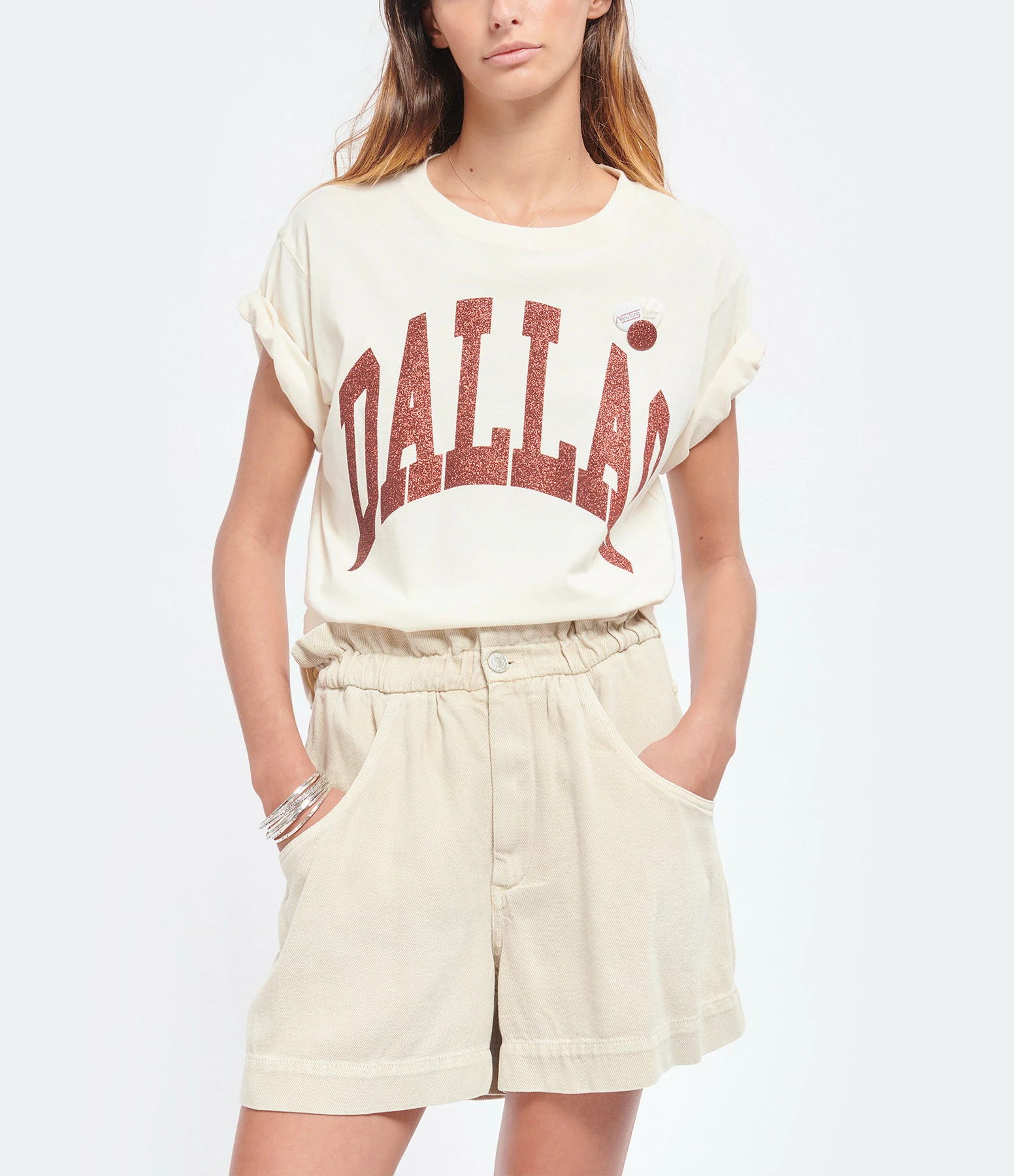 NEWTONE Tee-shirt Trucker City Coton Naturel 4 NEWTONE Tee-shirt Trucker City Coton Naturel – Image 2