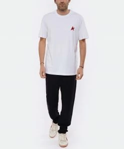 GOLDEN GOOSE Tee-shirt Homme Étoile Coton Blanc Rouge 8 GOLDEN GOOSE Tee-shirt Homme Étoile Coton Blanc Rouge -Boutique MAJESTIC FILATURES unnamed file 3227