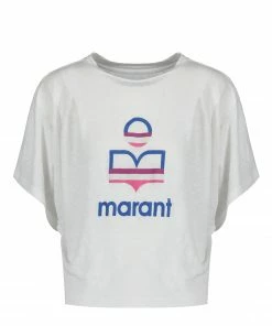 ISABEL MARANT ÉTOILE Tee-shirt Kyanza Lin Blanc
