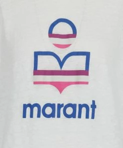 Alternative view of ISABEL MARANT ÉTOILE Tee-shirt Kyanza Lin Blanc