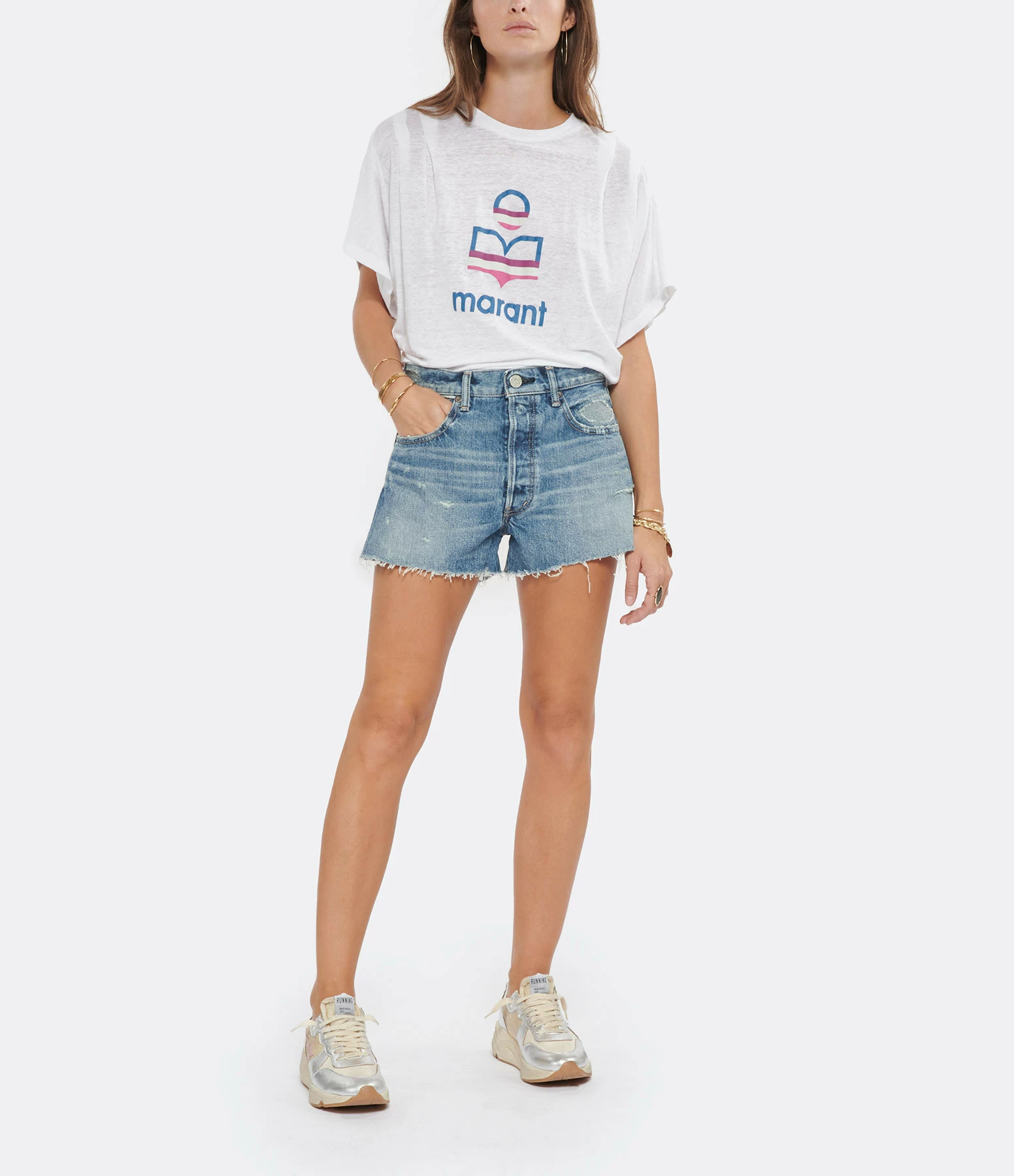 ISABEL MARANT ÉTOILE Tee-shirt Kyanza Lin Blanc 6 ISABEL MARANT ÉTOILE Tee-shirt Kyanza Lin Blanc – Image 4
