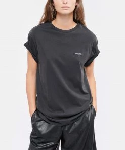 Alternative view of MAISON LABICHE Tee-shirt Popincourt Amour Coton Biologique Gris