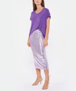 MARGAUX LONNBERG Tee-shirt Marlow Violet 10 MARGAUX LONNBERG Tee-shirt Marlow Violet -Boutique MAJESTIC FILATURES unnamed file 3267