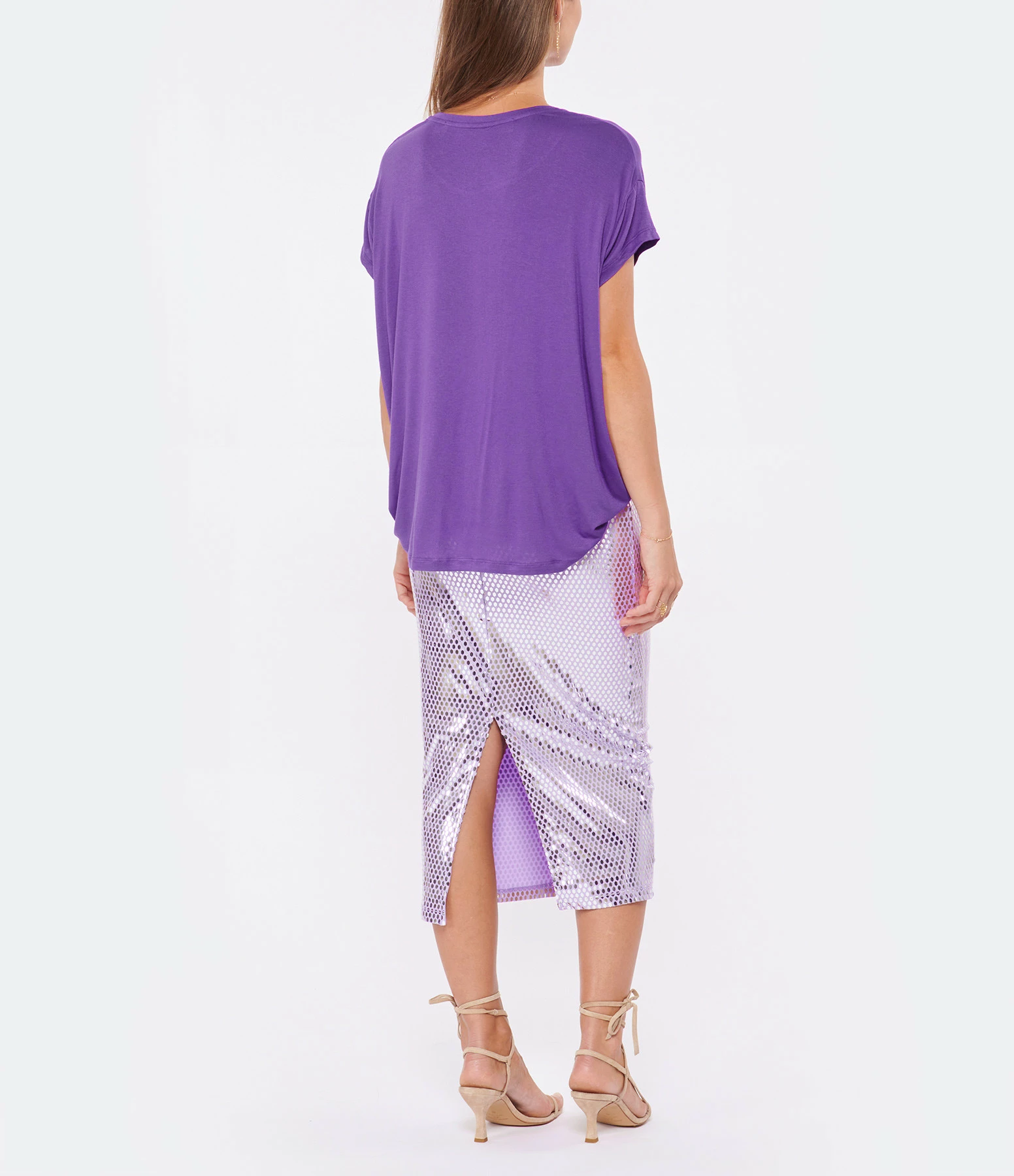 MARGAUX LONNBERG Tee-shirt Marlow Violet 7 MARGAUX LONNBERG Tee-shirt Marlow Violet – Image 5