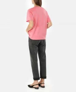 TARA JARMON Tee-shirt Trèfle Coton Blush -Boutique MAJESTIC FILATURES unnamed file 3277