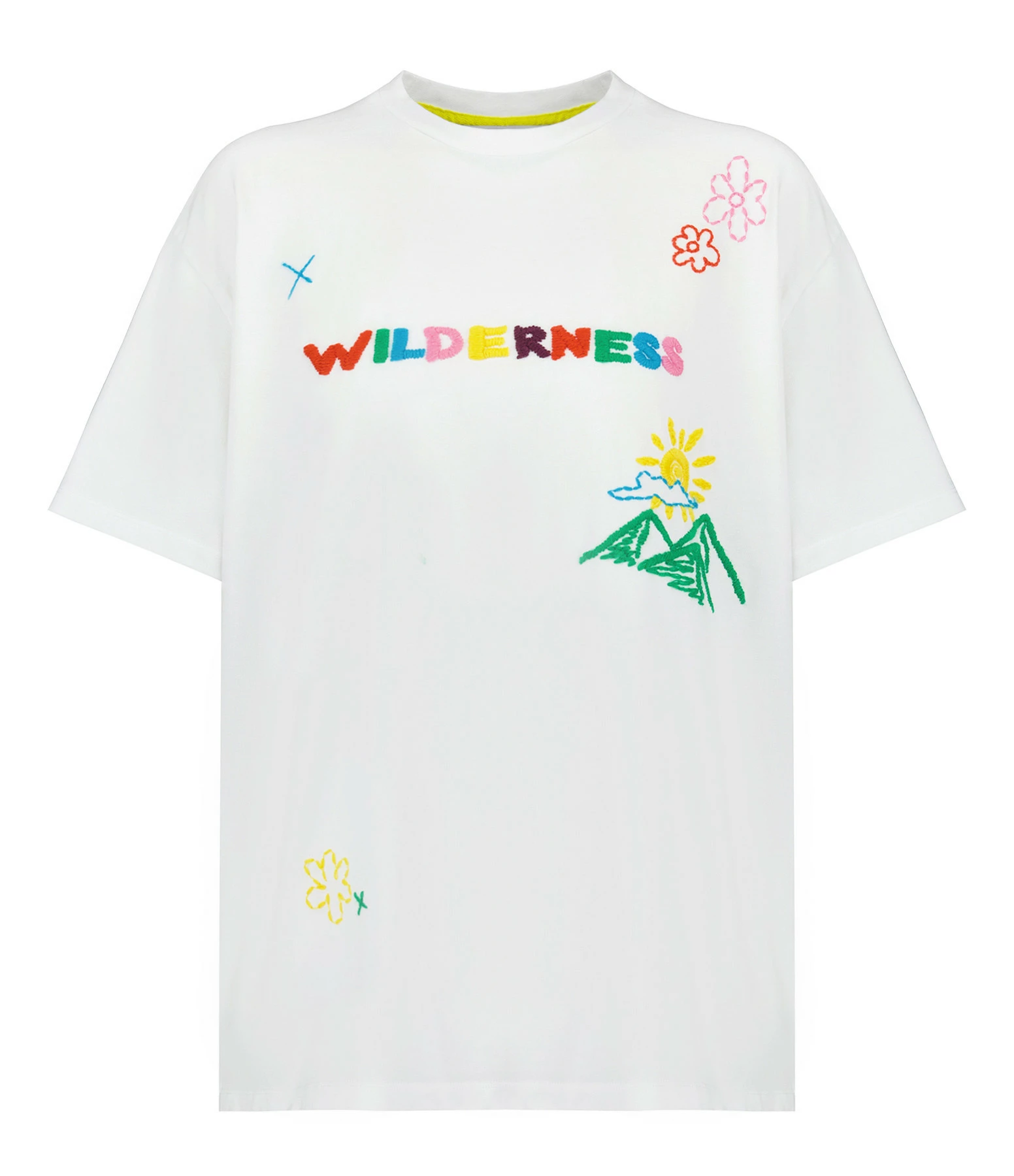 MIRA MIKATI Tee-shirt Puglia Brodé Coton Blanc 3 MIRA MIKATI Tee-shirt Puglia Brodé Coton Blanc