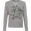 GOLDEN GOOSE Tee-shirt Golden Homme Marinière Coton Bleu 2 GOLDEN GOOSE Tee-shirt Golden Homme Marinière Coton Bleu -Boutique MAJESTIC FILATURES unnamed file 3294
