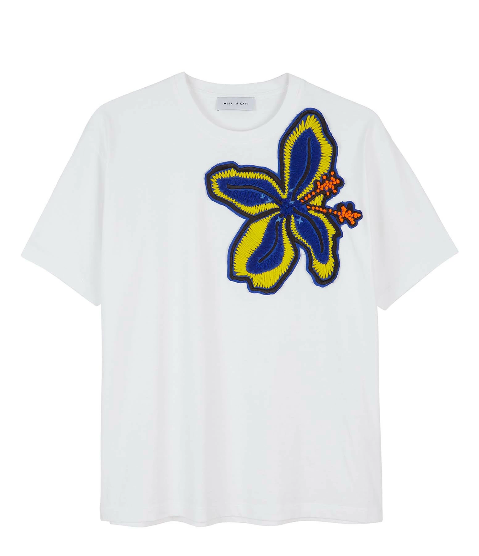 MIRA MIKATI Tee-shirt Coton Blanc 3 MIRA MIKATI Tee-shirt Coton Blanc