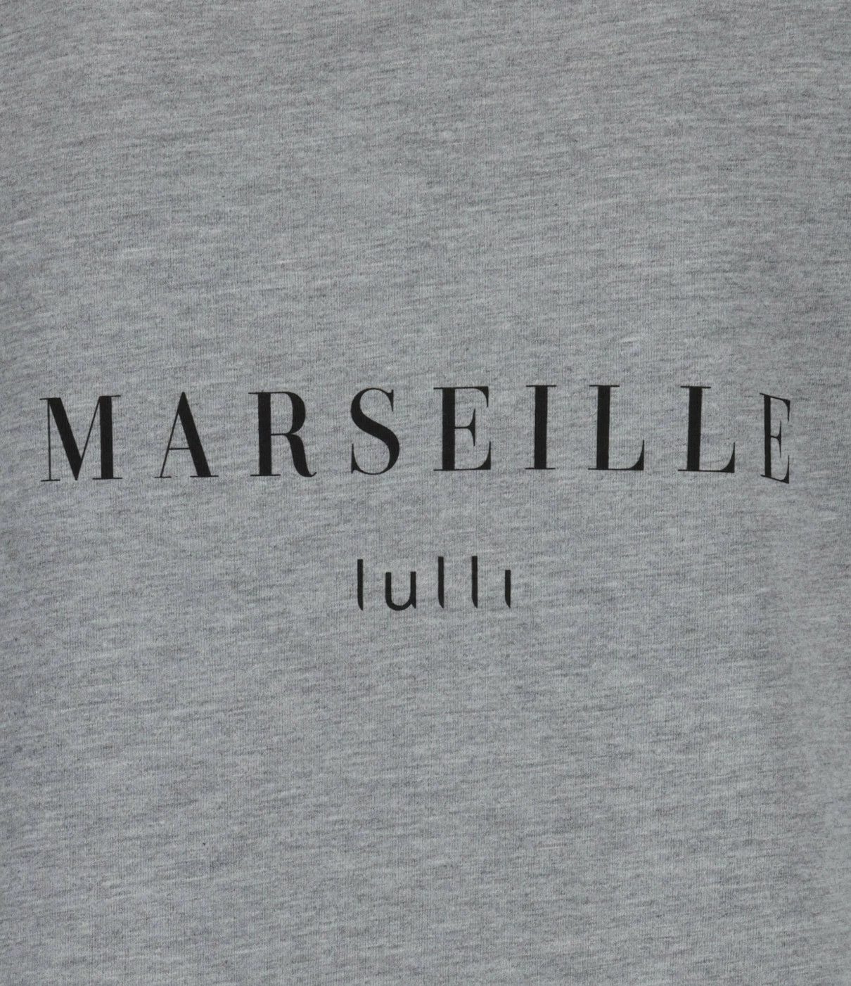 Tee-shirt Lulli Marseille Col Rond Coton Gris, Collaboration Jeanne Vouland X Lulli 4 Tee-shirt Lulli Marseille Col Rond Coton Gris, Collaboration Jeanne Vouland X Lulli – Image 2