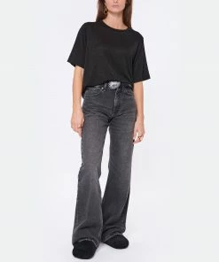 MOMONI Tee-shirt Iora Pailleté Noir -Boutique MAJESTIC FILATURES unnamed file 3341