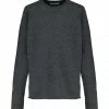 MAJESTIC FILATURES Pull Col Rond Laine Cachemire Gris Chiné -Boutique MAJESTIC FILATURES unnamed file 338