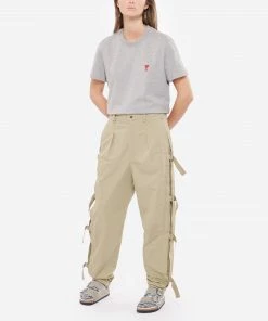 AMI PARIS Tee-shirt Unisexe Ami De Cœur Coton Bio Gris Chiné -Boutique MAJESTIC FILATURES unnamed file 3402