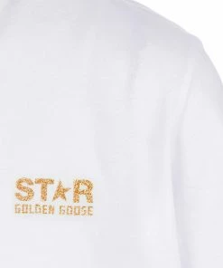GOLDEN GOOSE Tee-shirt Homme Big Star Coton Blanc Doré 10 GOLDEN GOOSE Tee-shirt Homme Big Star Coton Blanc Doré -Boutique MAJESTIC FILATURES unnamed file 3424