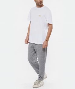 GOLDEN GOOSE Tee-shirt Homme Big Star Coton Blanc Doré 13 GOLDEN GOOSE Tee-shirt Homme Big Star Coton Blanc Doré -Boutique MAJESTIC FILATURES unnamed file 3427