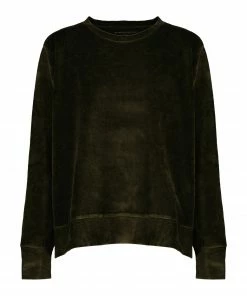 MAJESTIC FILATURES Pull Coton Olive