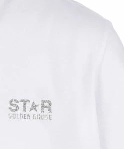 GOLDEN GOOSE Tee-shirt Homme Big Star Coton Blanc Argenté 10 GOLDEN GOOSE Tee-shirt Homme Big Star Coton Blanc Argenté -Boutique MAJESTIC FILATURES unnamed file 3430