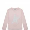 GOLDEN GOOSE Tee-shirt Enfant Star Manches Longues Coton Rose Argenté 1 GOLDEN GOOSE Tee-shirt Enfant Star Manches Longues Coton Rose Argenté -Boutique MAJESTIC FILATURES unnamed file 3452