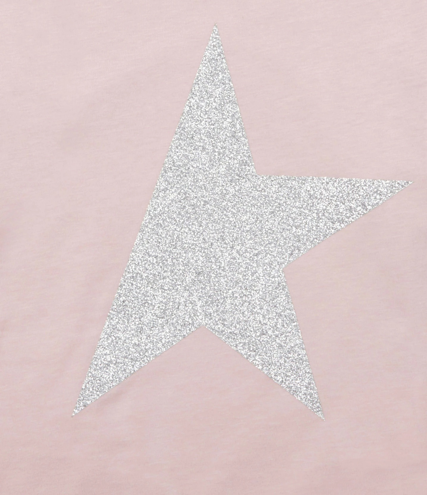 GOLDEN GOOSE Tee-shirt Enfant Star Manches Longues Coton Rose Argenté 4 GOLDEN GOOSE Tee-shirt Enfant Star Manches Longues Coton Rose Argenté – Image 2